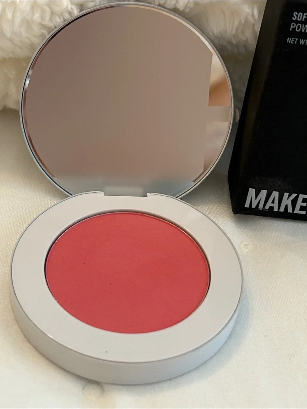 Makeup By Mario Powder Blush - poppy pink